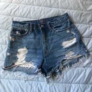 Abercrombie and Fitch high waist shorts